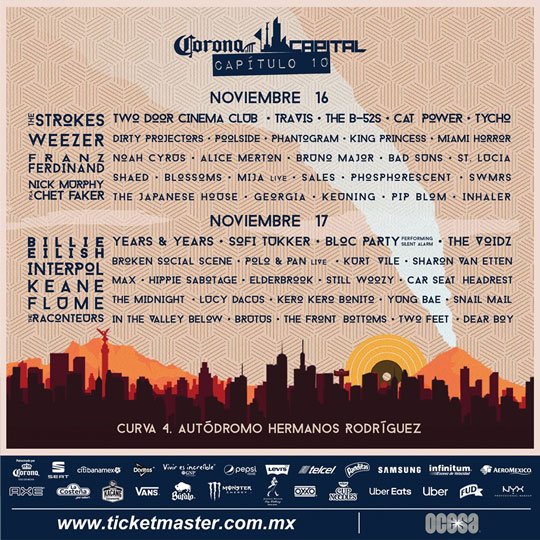 corona capital cartel 2019