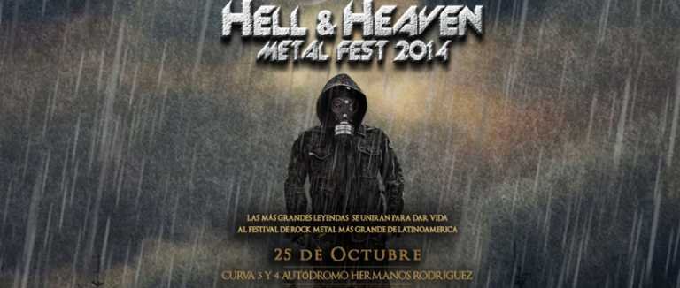 Hell and Heaven Lineup oficial 25 de Octubre