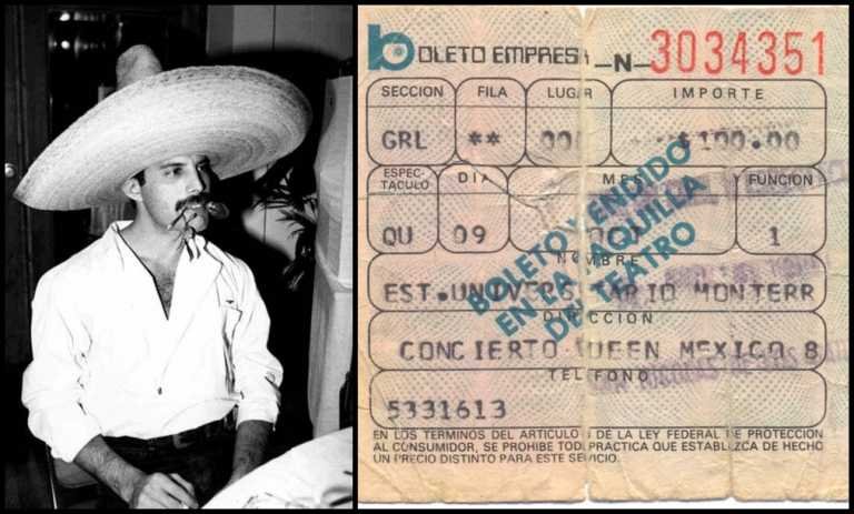 El histórico concierto de Queen en Monterrey