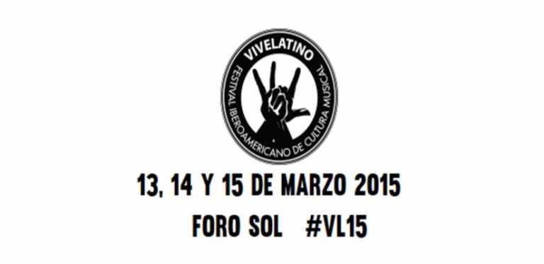 Cartel del Vive Latino 2015
