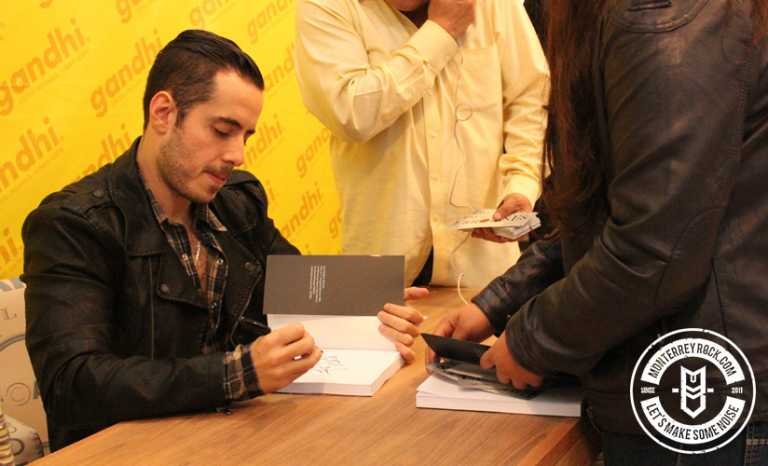 Presenta Pepe de PXNDX exitosamente su nuevo libro en Monterrey