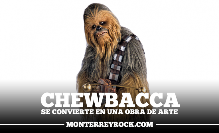 Chewbacca, toda una obra de arte