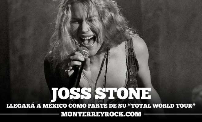 Joss Stone llegará a México como parte de su “Total World Tour”