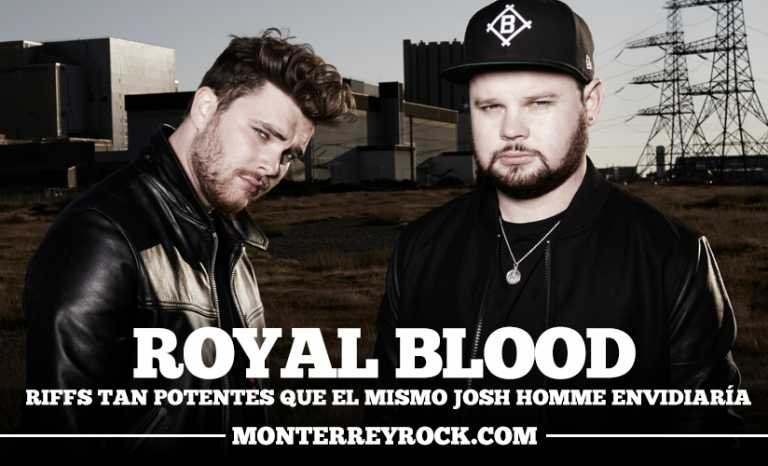 Royal Blood, música para patear traseros.