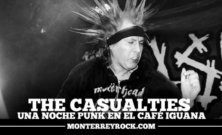 The Casualties una noche punk en el Café Iguana