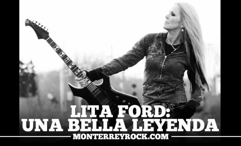 LITA FORD: una bella leyenda del rock.