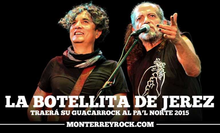 Botellita de Jerez: traerá su guacarrock al Pal Norte 2015