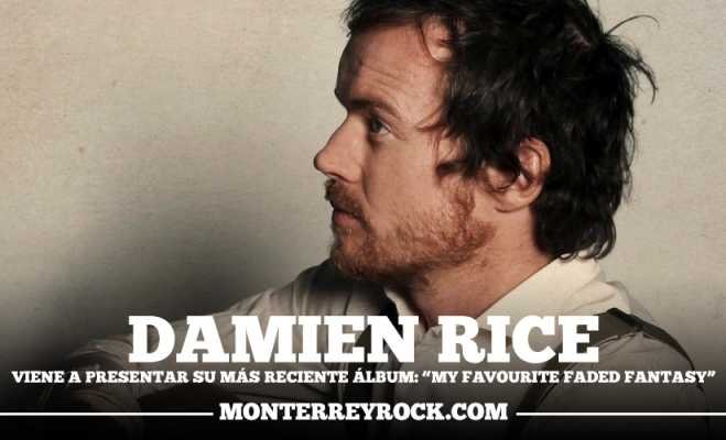 Damien Rice regresa a México el 27 de Abril