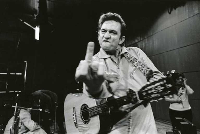 El legendario Johnny Cash