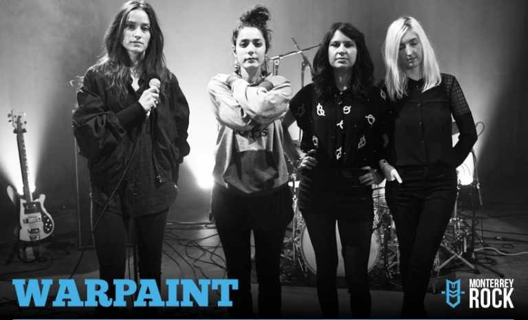 Warpaint, derrochando calidad, vibra lisérgica e hipnosis psicodélica.