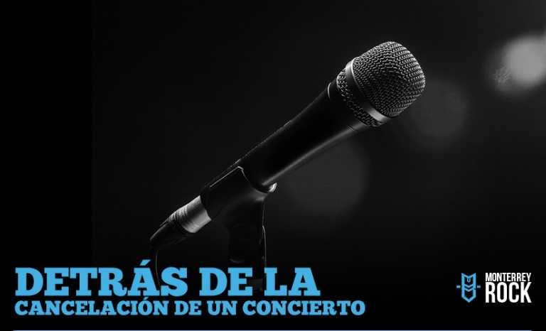 Detrás de la cancelación de un concierto
