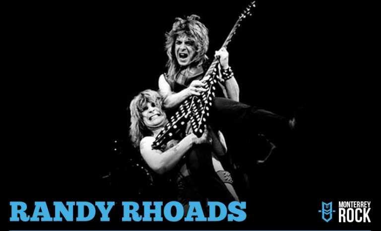 El legendario guitarrista Randy Rhoads