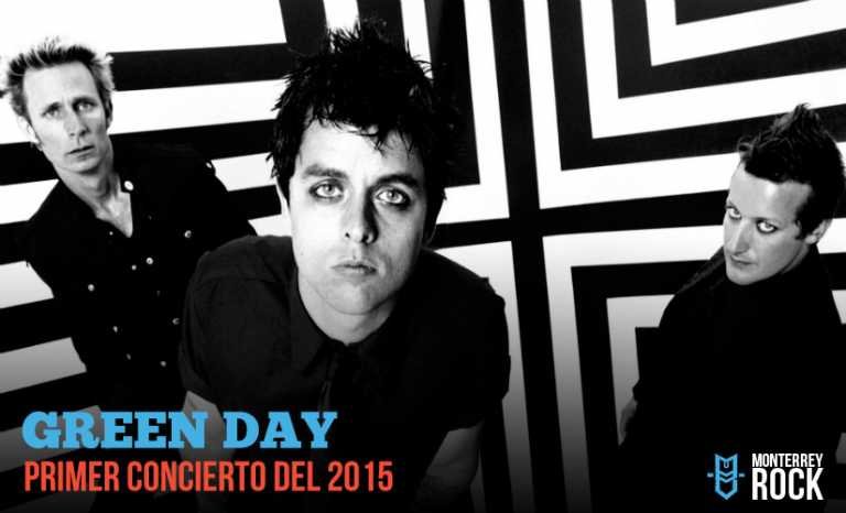 Green Day anuncia su primer concierto del 2015