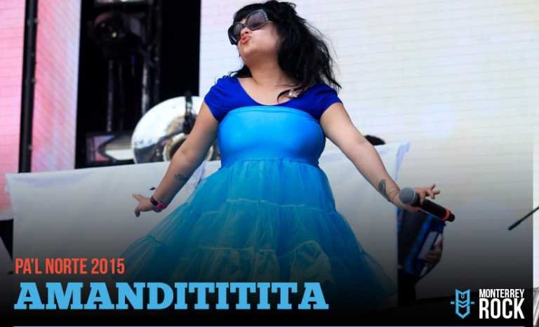 Amandititita en Pa’l Norte 2015