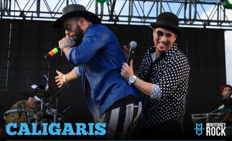 Los Caligaris en el Machaca Fest 2015.