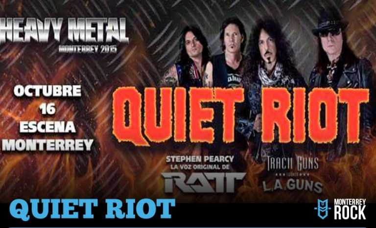 Quiet Riot y más heavy metal al Escena