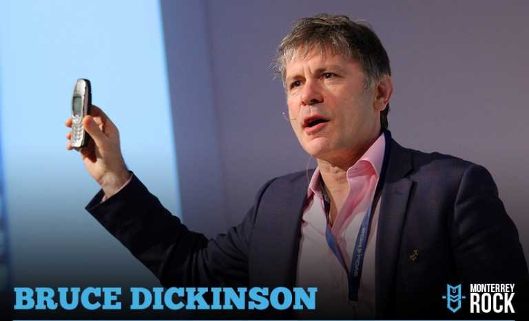 Bruce Dickinson, voz de Iron Maiden, en Jalisco Campus Party 2015.