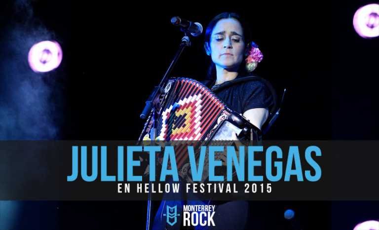 JULIETA VENEGAS BRILLA EN EL HELLOW FESTIVAL