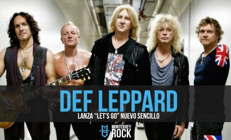 Escucha “Let’s Go” la nueva canción de Def Leppard