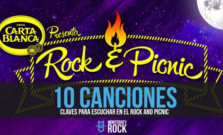 10 Canciones que debes claves del Rock and Picnic 2015