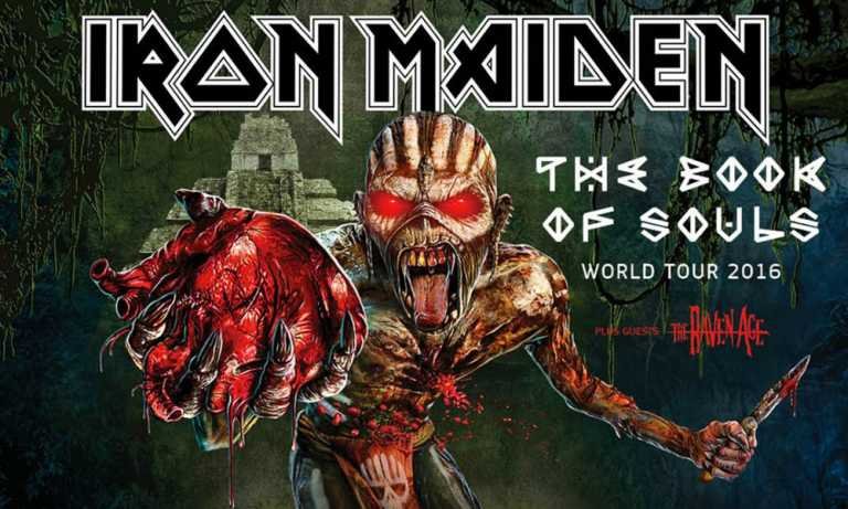 Iron Maiden anuncia “The Book Of Souls World Tour” en Monterrey