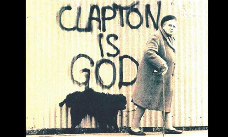 ANÉCDOTAS DEL ROCK: CLAPTON IS GOD