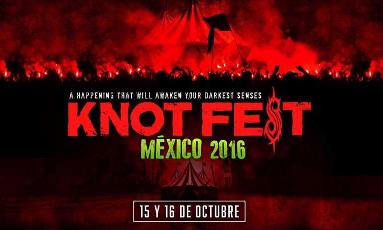 Knot Fest 2016: Dos días de rock intenso el 15 y 16 de Octubre