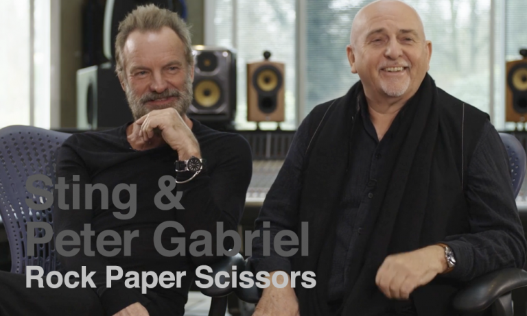 Sting y Peter Gabriel anuncian Rock Paper Scissors Tour