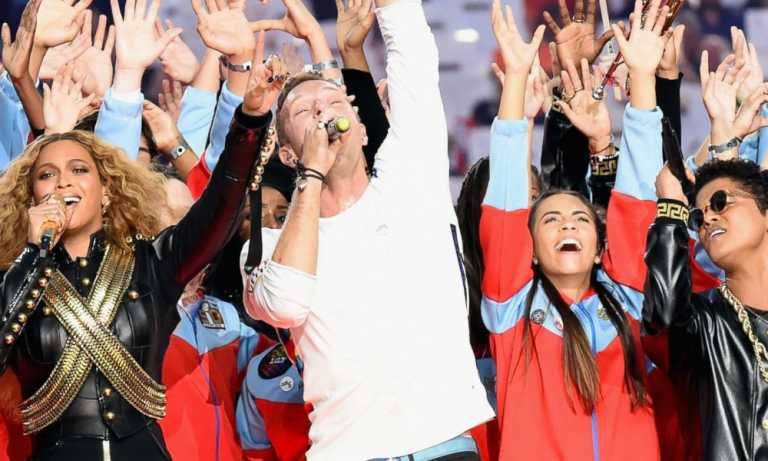 Coldplay, Bruno Mars y Beyonce le pusieron la música al Super Bowl 50