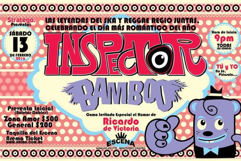 Monterrey Rock te lleva al Skatorce de Febrero con Inspector.