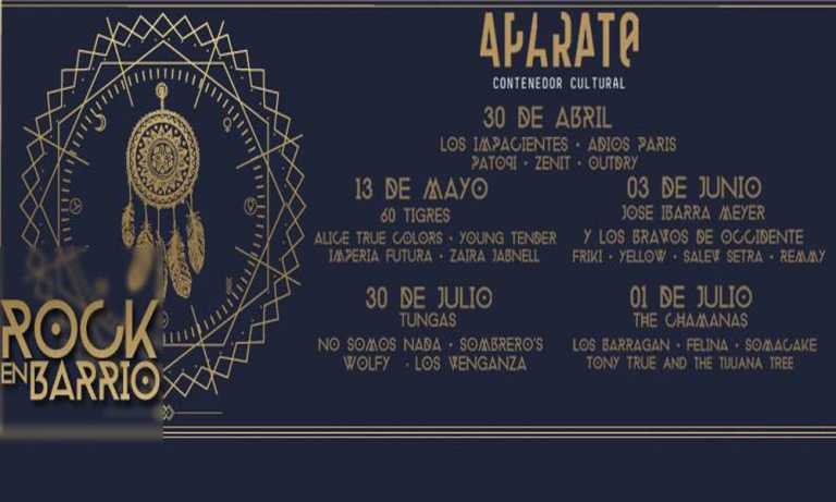 ROCK EN BARRIO INICIA ESTE FIN DE SEMANA