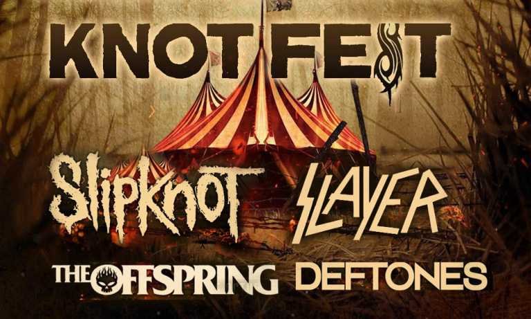 Primeros invitados al KnotFest: Slipknot, Offspring, Deftones y Slayer