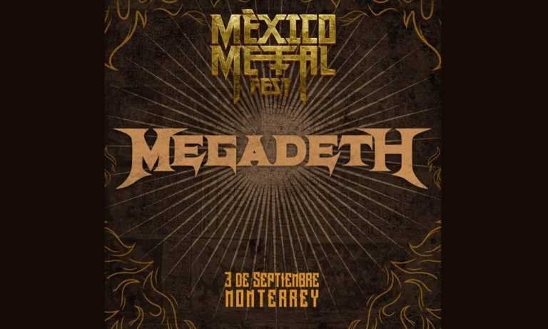 Megadeth en el México Metal Fest de Monterrey