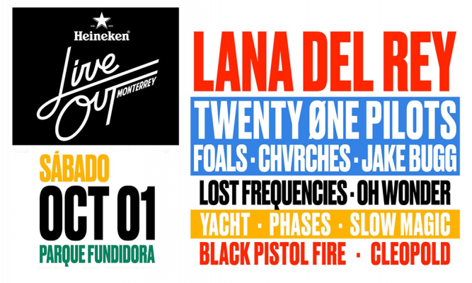 Live Out 2016 – Lineup