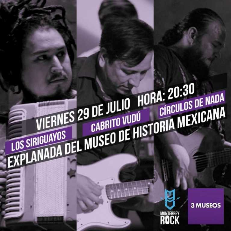 Festival Música 3: Cabrito Vudú, Círculos de Nada y Los Siriguayos