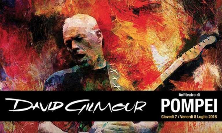 David Gilmour: de regreso en Pompeya