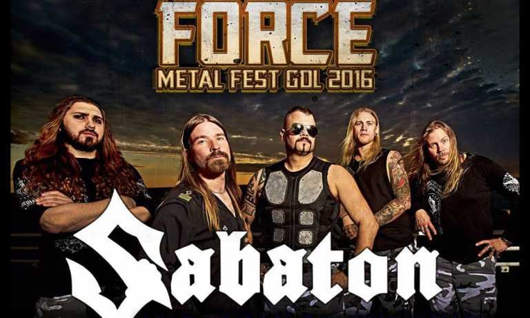 El primer golpe del Force Metal Fest: Sabaton