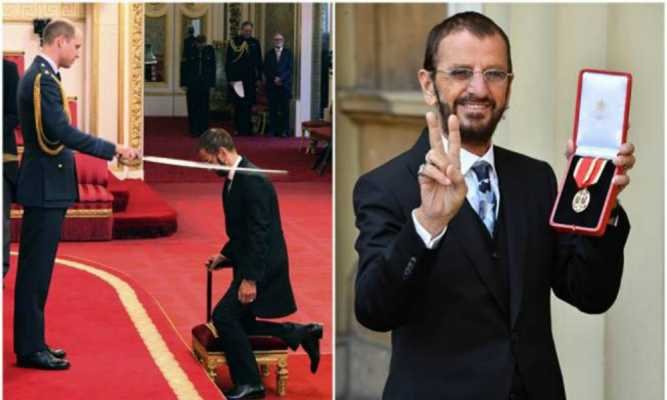 Ringo Starr: Caballero del Imperio Británico