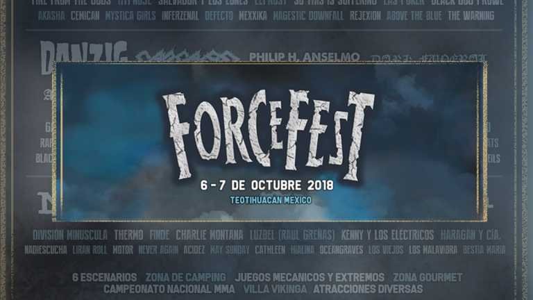 Brutal lineup del Force Fest 2018
