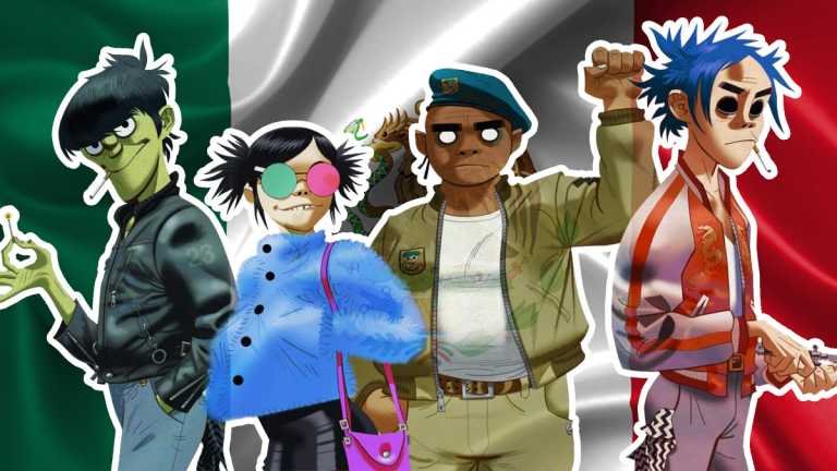 Gorillaz anuncia en Facebook su regreso a México