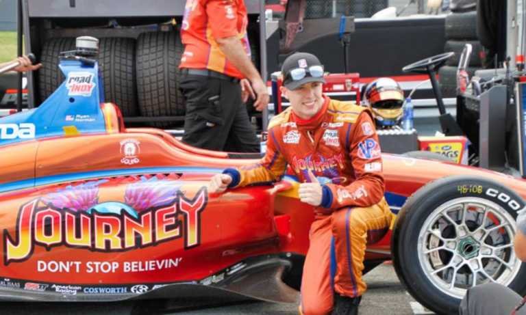 El día que Journey patrocinó a un piloto