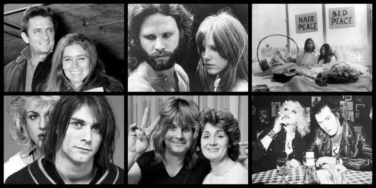 Top 7: Parejas icónicas del rock