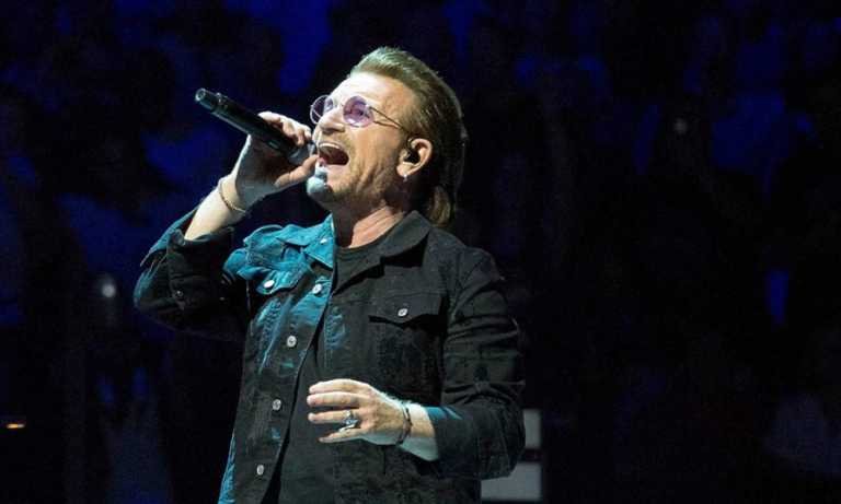 Bono pierde la voz en pleno concierto
