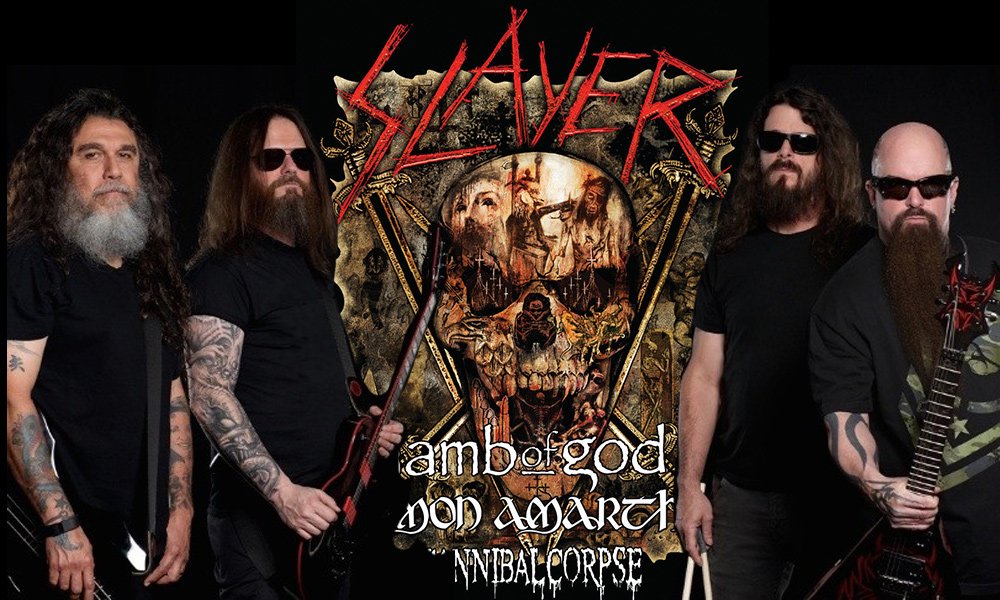Slayer, Lamb of God, CannibalCorpse, Amon Amarth en Edimburg, texas