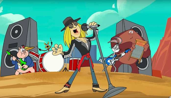 Axl Rose lanza nuevo tema… ¡con los Looney Tunes!