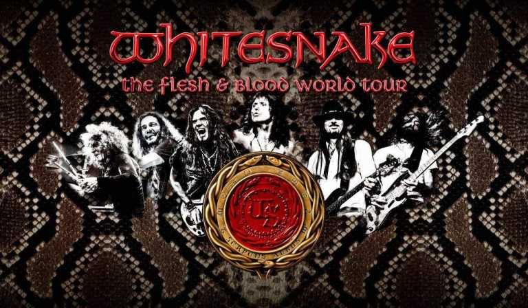 Whitesnake adelanta nueva canción del álbum “Flesh and Blood” y prepara tour mundial
