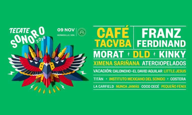 Café Tacvba y Franz Ferdinand encabezan el Tecate Sonoro 2019