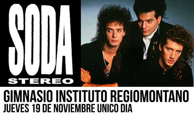El 1er concierto de Soda Stereo en Monterrey
