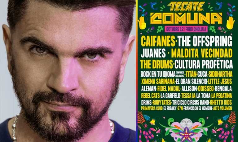 Juanes pondrá ritmo al Tecate Comuna