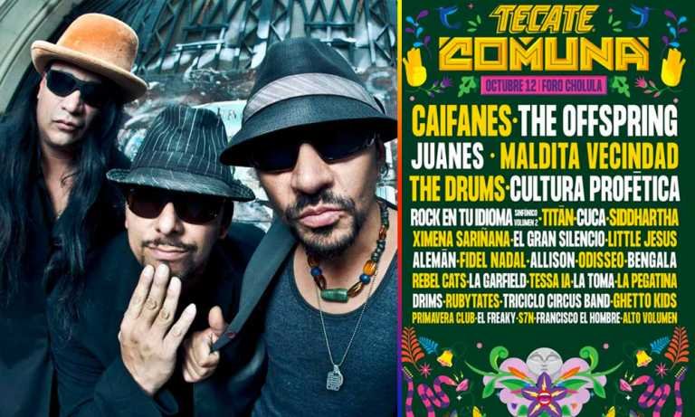 ¡La Maldita Vecindad viene con todo a Tecate Comuna 2019!